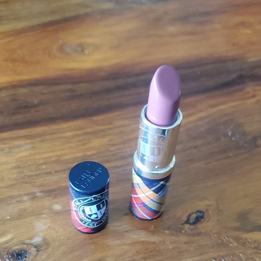 New Estee Lauder Matte Pink Lipstick with Decorative Tube